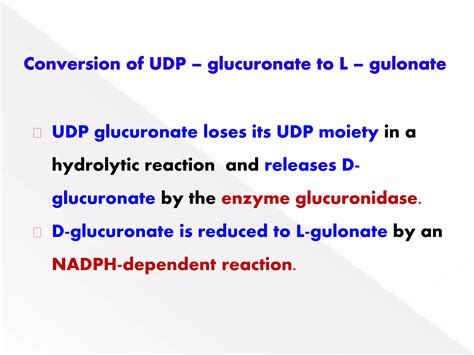 Uronic Acid Pathway Ppt