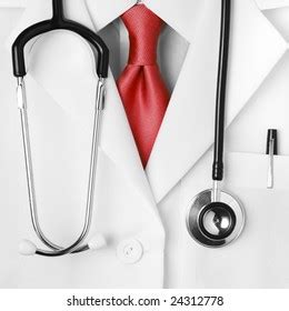 Close Doctors Lab White Coat Stock Photo Shutterstock