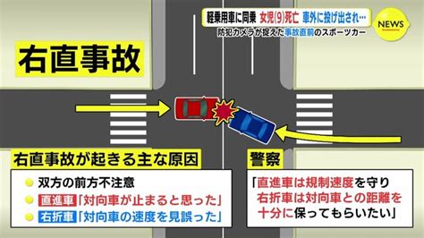 カメラがとらえた事故直前のスポーツカー 死亡の女児（9）は祖父運転の軽乗用車に同乗 右直事故なぜ起こる？ Tbs News Dig 2ページ