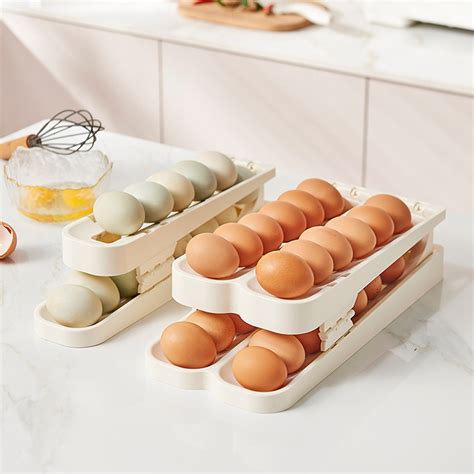 Wyzesi Stainless Steel Paste Automatic Egg Tray Rolling Dispenser