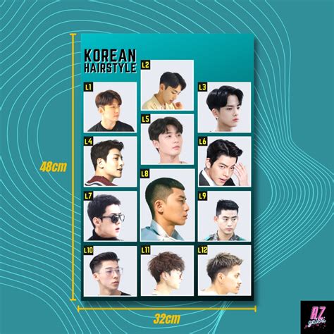 Jual Poster Pangkas Rambut Poster Pangkas Rambut Pria Poster Barbershop