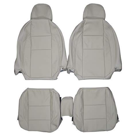 2010 2013 Volvo C70 Convertible Custom Real Leather Seat Covers Front