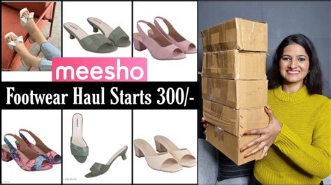 Meesho Heels Haul Meesho Footwear Haul Meesho Footwear Haul Under