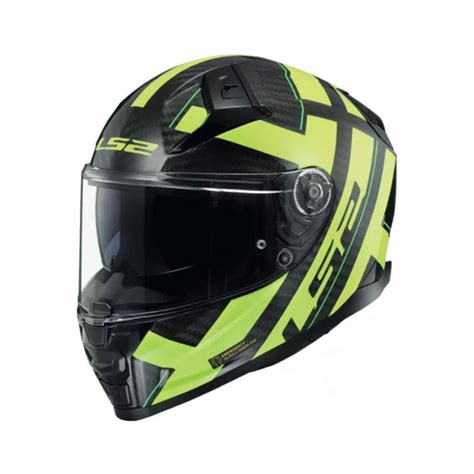 Casco Ls Ff Vector Ii Carbon Strong Gl Yellow