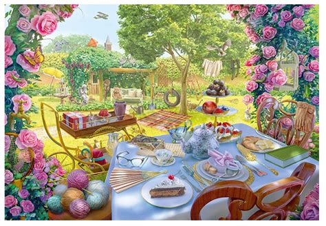 Secret Puzzle June S Journey Tee Im Garten Teile Schmidt