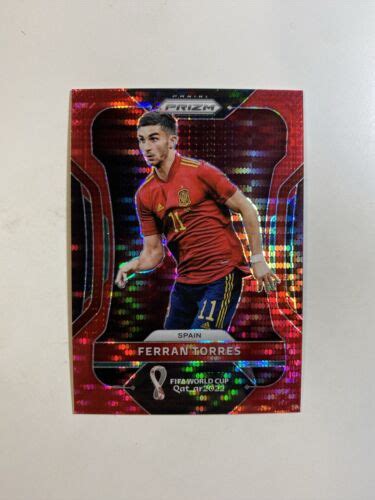 2022 Panini Prizm Ferran Torres 222 Spain Breakaway Red 99 EBay