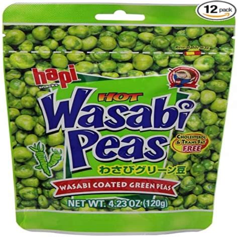 Hapi Snacks Hot Wasabi Peas Oz Frys Food Stores