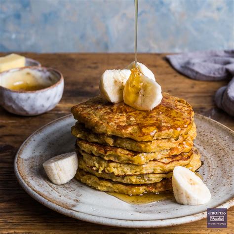 Healthy Banana Pancakes