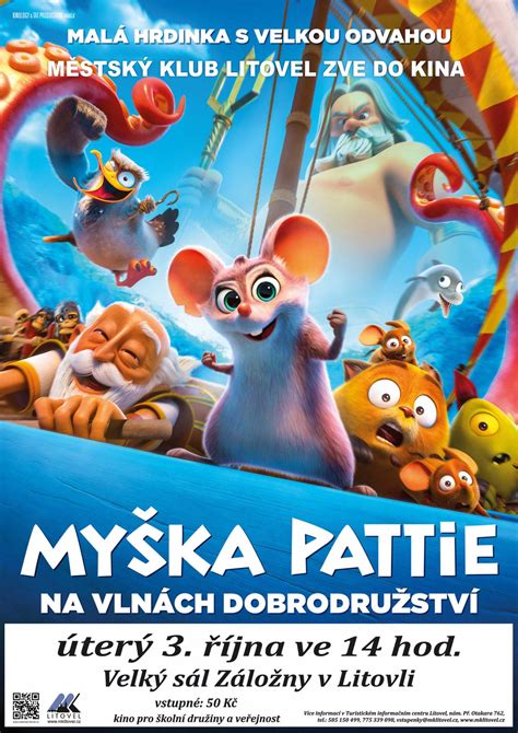 KINO MYŠKA PATTIE NA VLNÁCH DOBRODRUŽSTVÍ