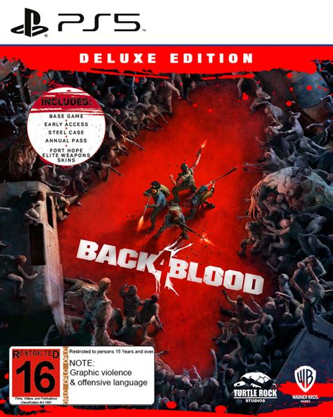 Back Blood Deluxe Edition Ps Buy Now At Mighty Ape Nz