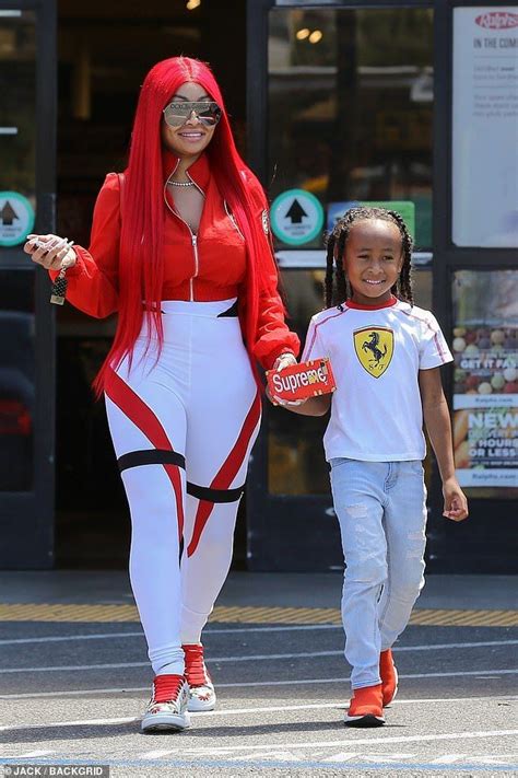 Blac Chyna Steps Out With Son King Cairo And Tv Producer Pal Bright