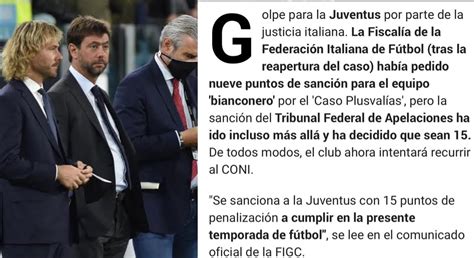 ¿por Qué Es Tendencia On Twitter Juventus Porque El Tribunal Federal De Apelaciones Ha