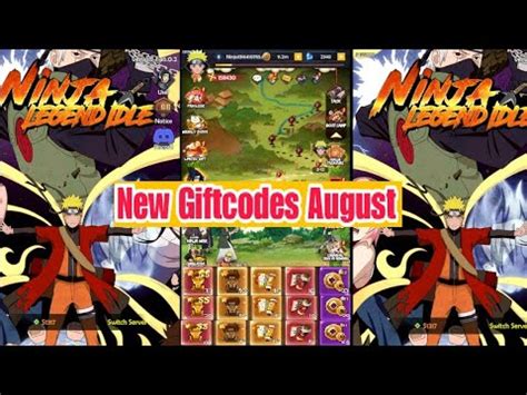 Ninja Legend Idle New Giftcodes August Free SS Shard Chaos And Peace