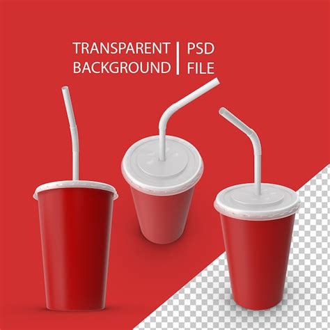 premium psd beverage cup png