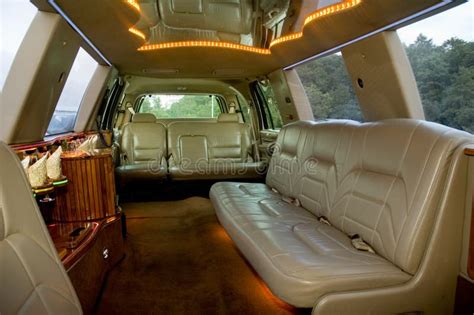 Limousine interior stock image. Image of limousine, privilege - 1632487