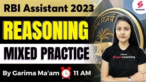 Rbi Assistant Reasoning Classes 2023 Mixed Questions 1 Rbi