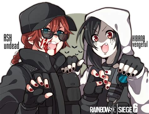 Fbi Operative Undead Ash And Sat Operative Vengenful Hibana Rainbow