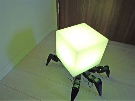 This Creepy Spider Night Light Robot Will Crawl Around Your House At Night