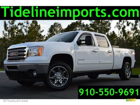 2014 Summit White Gmc Sierra 2500hd Slt Crew Cab 4x4 102469928 Car Color Galleries