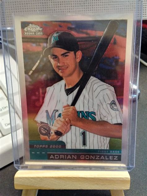 Topps Chrome Traded T Rookie Rc Adrian Gonzalez Florida