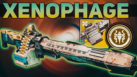 Xenophage Exotic Review Sniper Lmg Destiny 2 Shadowkeep Youtube