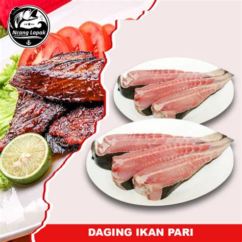 Jual Daging Ikan Pari Segar 1 Kg Jakarta Barat Ncang Lapak