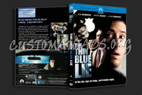 The Thin Blue Line dvd cover - DVD Covers & Labels by Customaniacs, id: 59336 free download ...