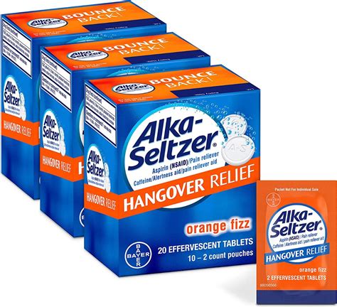 Alka-Seltzer Hangover Relief Tablets 60-Count Only $4.79 Shipped on Amazon (Reg. $12) | Hip2Save