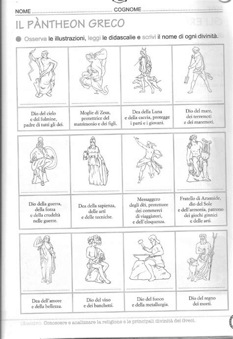 I Greci Worksheet Ancient Greece Worksheets Mito