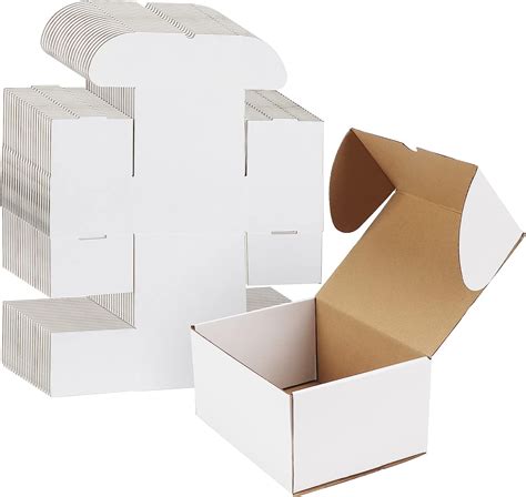 Wiftrey X X Shipping Boxes For Small Business Pack White