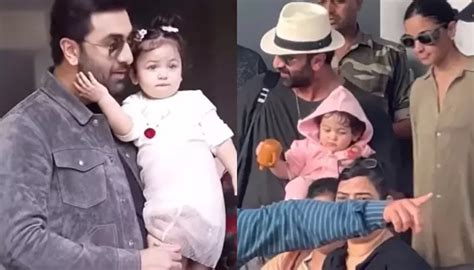 Ranbir Kapoor's Daughter, Raha Makes Royal Appearance In Daddy's Arms ...