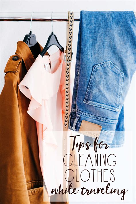 Tips for Cleaning Clothes While Traveling • The Blonde Abroad