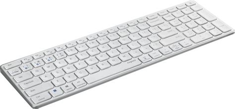 Rapoo E9700M Multi mode Wireless Ultra slim keyboard biały USB