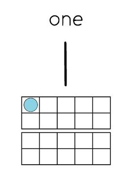 Free Ten Frame Number Line Cards By Marvelous Mrs Mccarthy Tpt