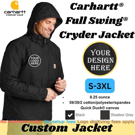 Carhartt® Full Swing® Cryder Jacket Custom Jacket Personalized