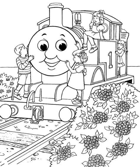 Dibujos De Thomas Y Sus Amigos Para Colorear 75 Imágenes Gratis