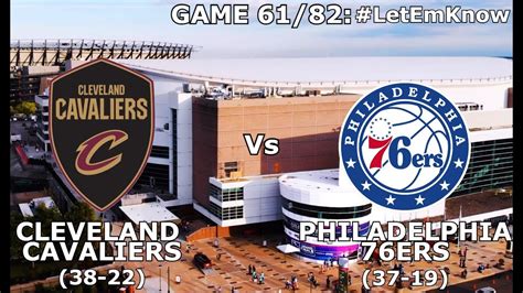 Cleveland Cavaliers Vs Philadelphia 76ers Live Reactionplay By Play