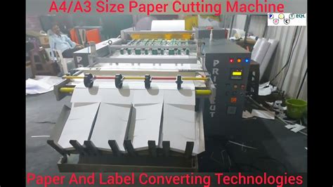 A4 Size Paper Cutting Machine L Paper Sheeter L Small Business L A3