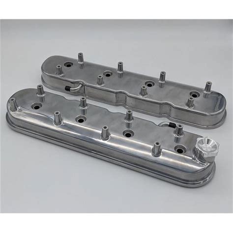 Tall Valve Cover With Integral Angled Coil Mounts For Gm Ls