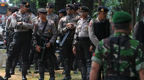 Ribuan Polisi Amankan Akses Menuju Ibukota Jelang Putusan MK