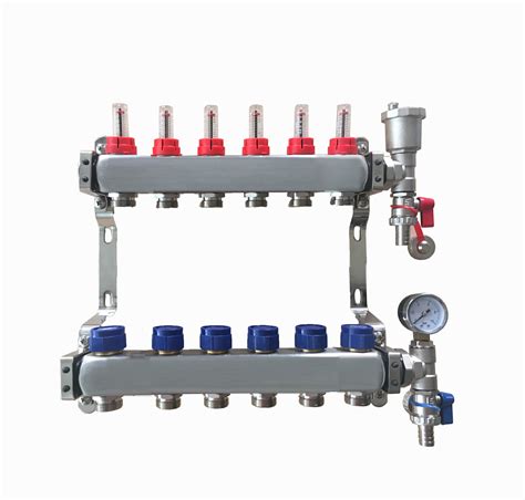 6 Port Manifold With Filling Valves Simply Ufh