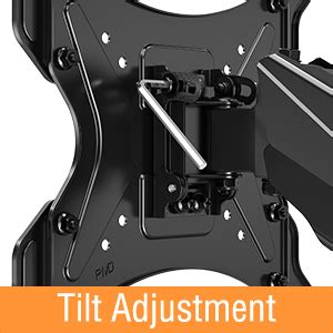 Amazon Elived Height Adjustable Tv Wall Mount For Most Inch