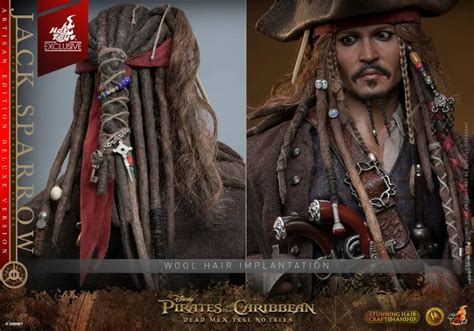 Hot Toys DX ARTISAN EDITION加勒比海盗 死无对证杰克斯派洛 比例收藏级人偶 酷玩潮CHAO