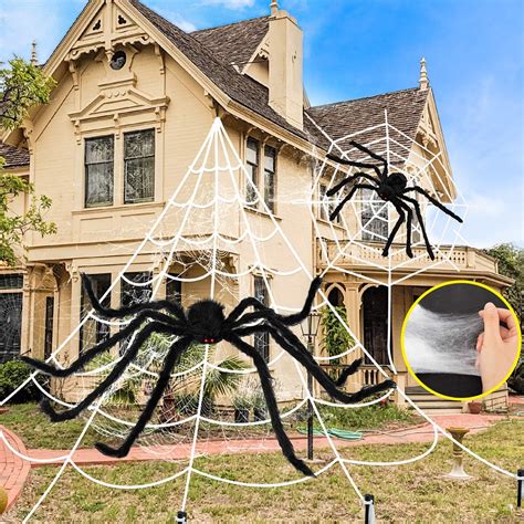 Giant Spider Decorations For House These Giant Diy Spiders Are Our