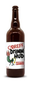 Bière blonde cuivrée Dramm Hud Coreff Bouteille de 75 cl Coreff