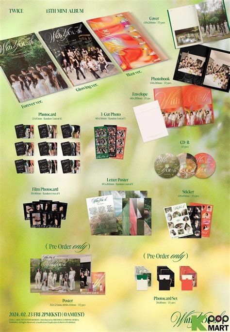 Twice Mini Album Vol With You Th Version Set Kpopmart