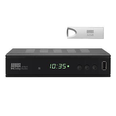 Freeview Set Top Box Recorder 1080P Receiver USB PVR HDMI Scart Media