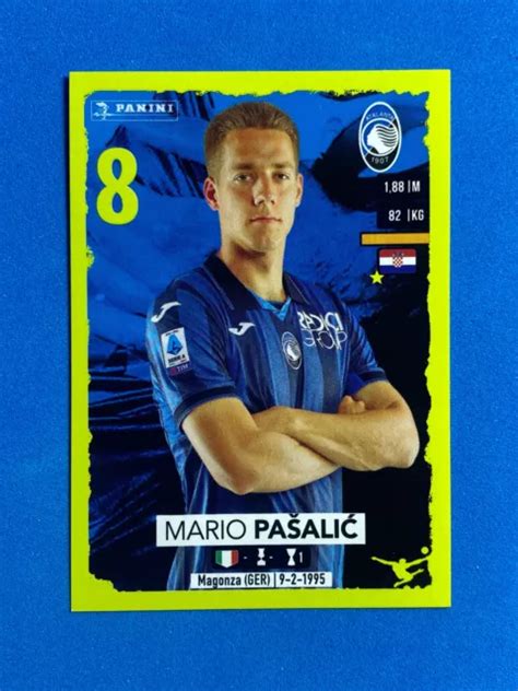 FIGURINE CALCIATORI PANINI 2023 24 2024 N 23 Mario Pasalic Atalanta