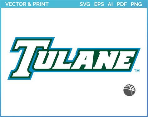 Tulane Green Wave - Wordmark Logo (2014) - College Sports Vector SVG ...