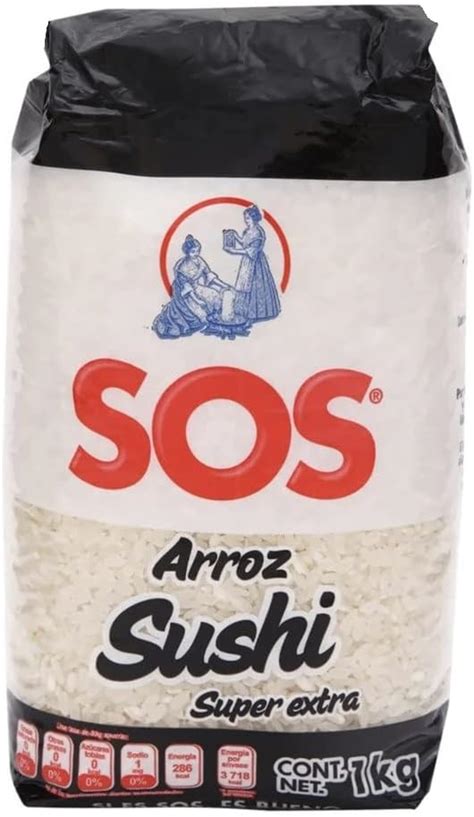 Arroz Para Sushi Super Extra Sos Kg Amazon Mx Hogar Y Cocina